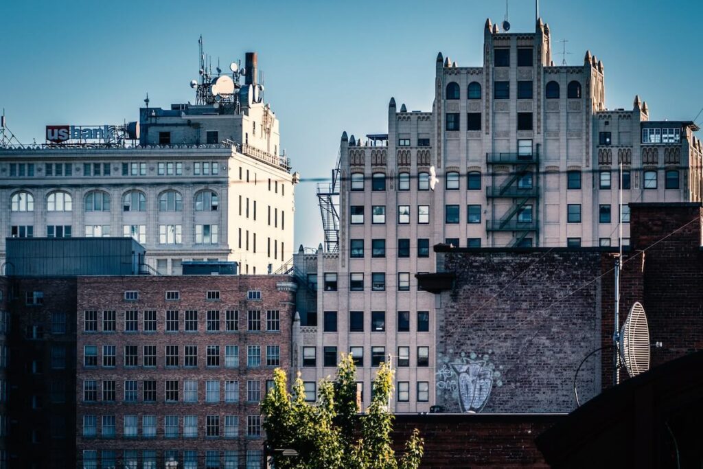 Downtown of Spokane