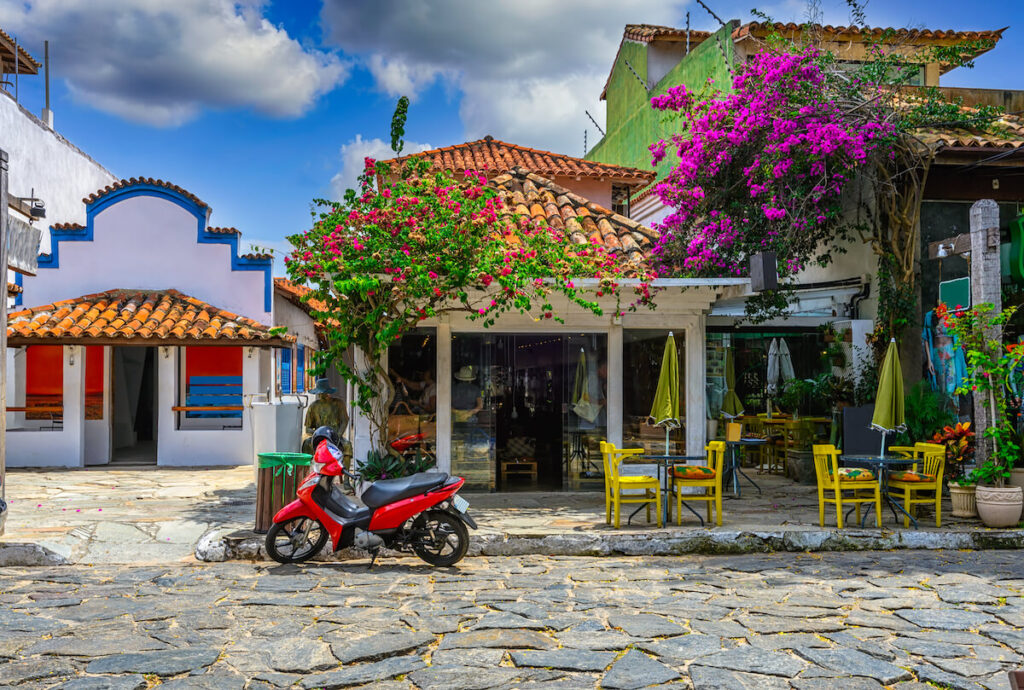 Stone street (Rua das Pedras) in Buzios