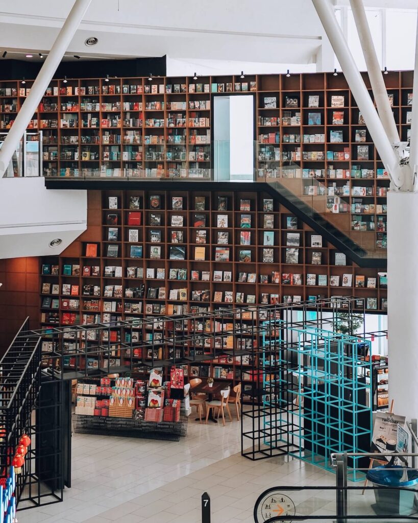 A bookshop in a mall in Gurney Paragon, Penang