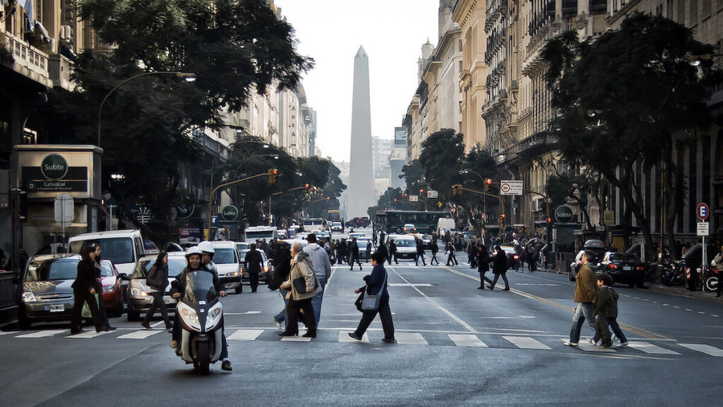Cold day in Buenos Aires