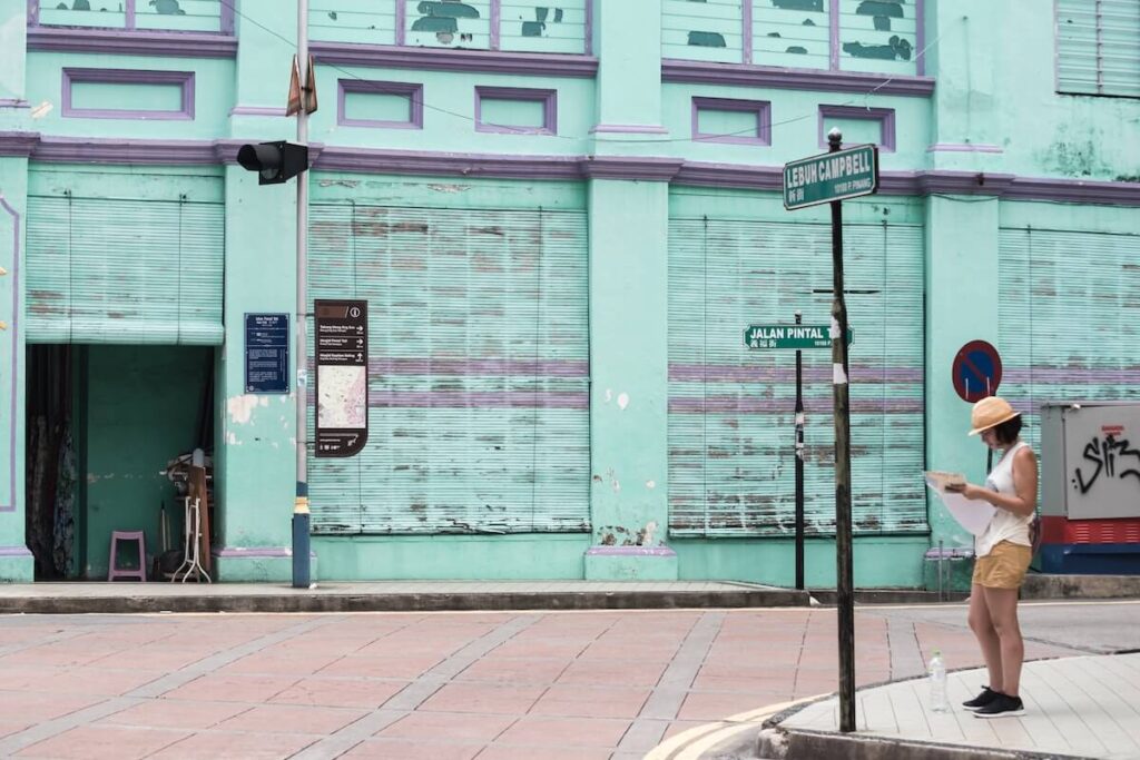 Lebuh Campbell, Jalan Penang, George Town, Malaysia
