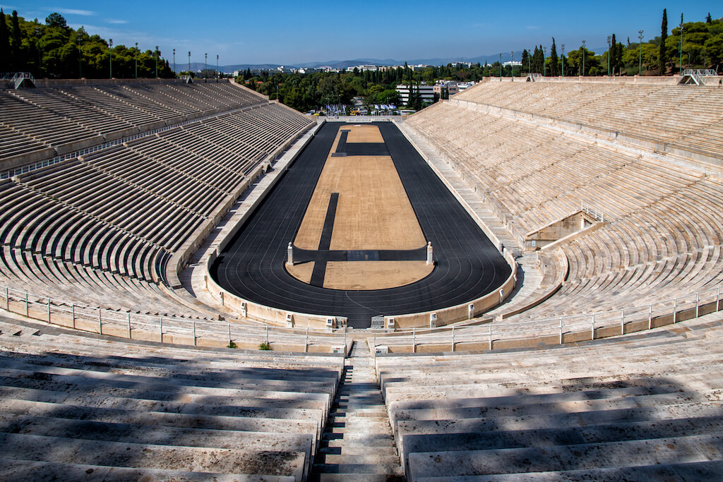 The Panathinaiko Stadium in Athens
