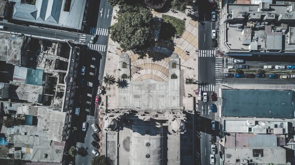 Main square in Tacna