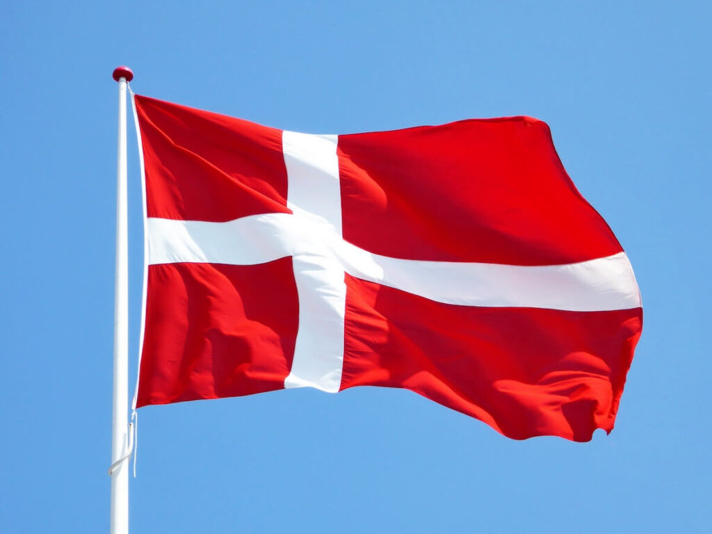 Flag of Denmark.
