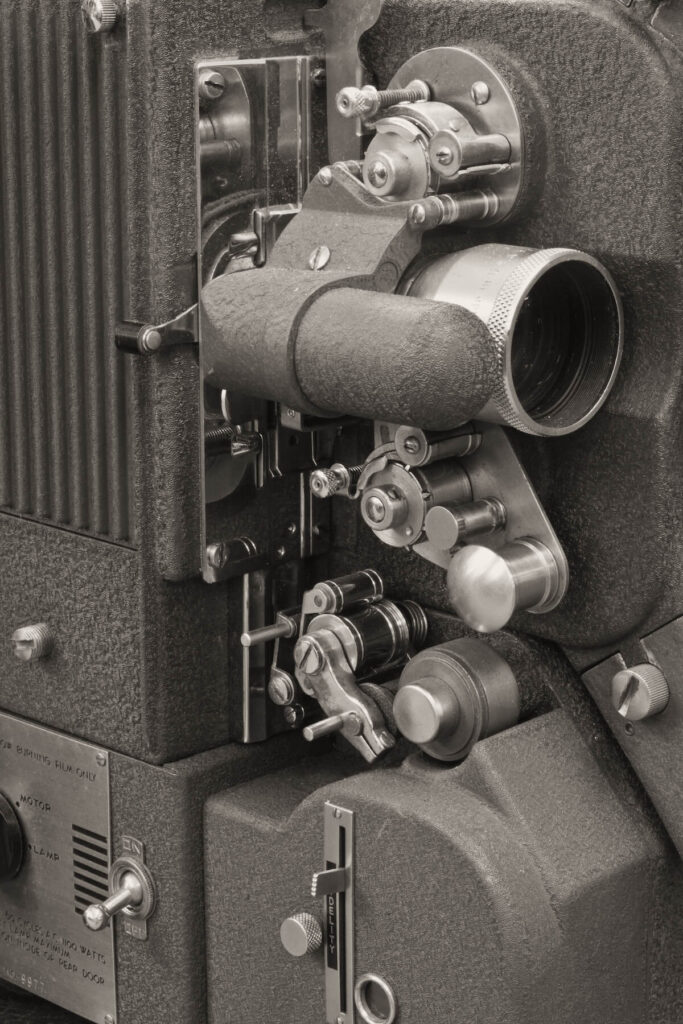 Antique Film Projector from the 1920s or 1930