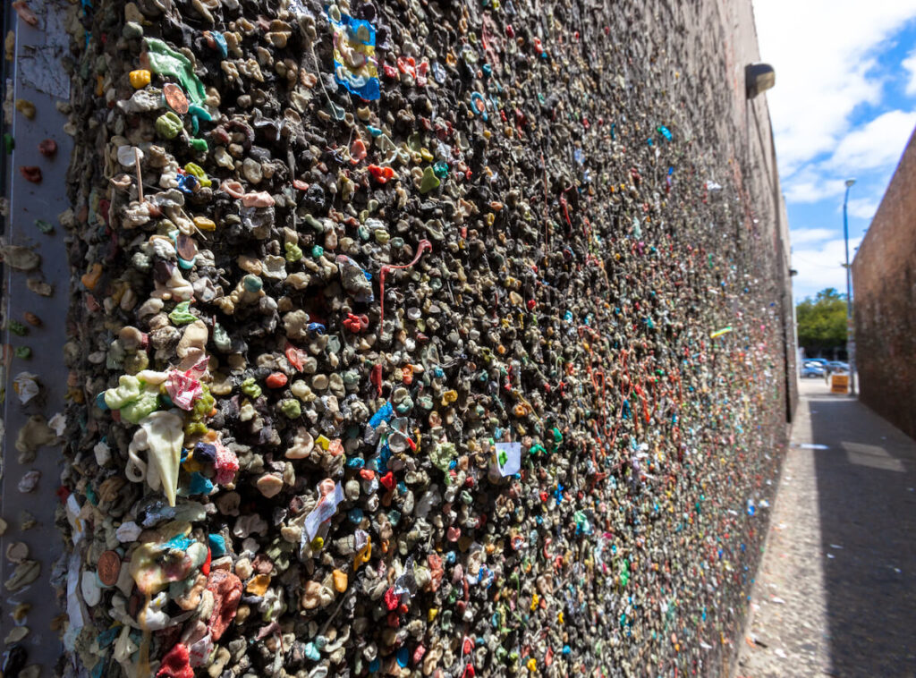 Bubblegum Alley in San Luis Obispo, California