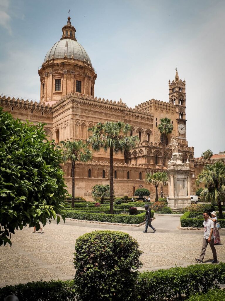 Palermo Cathedral and plaza