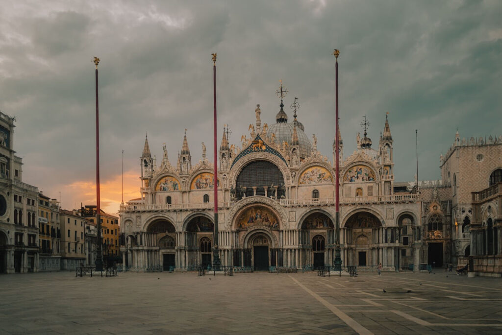 St. Mark’s Basilica on a cloudy day