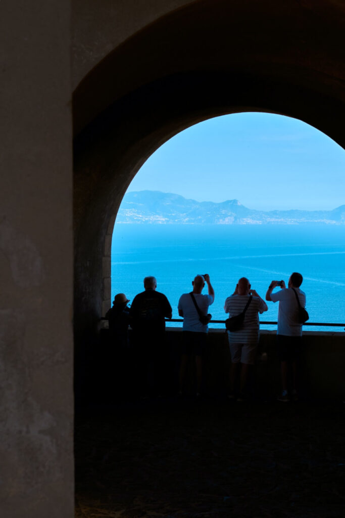 sea view from atop Castel Sant Elmo