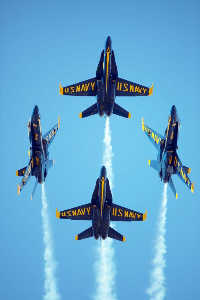 Blue Angels Squadron air show