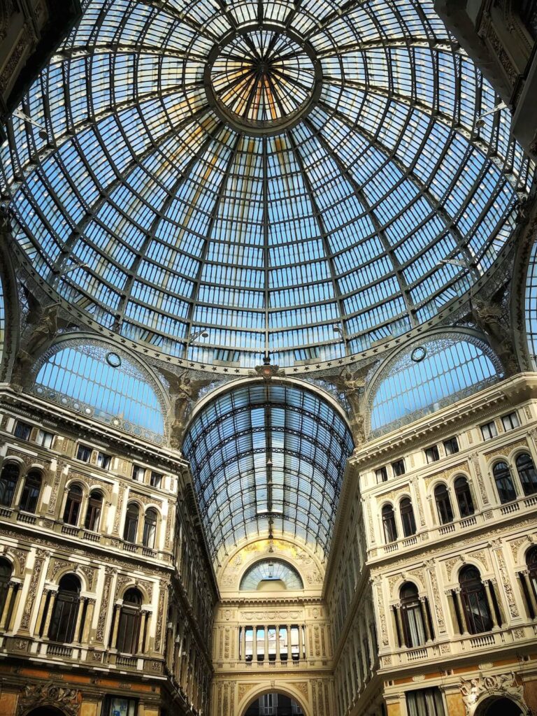 Galleria Umberto I glass ceilings