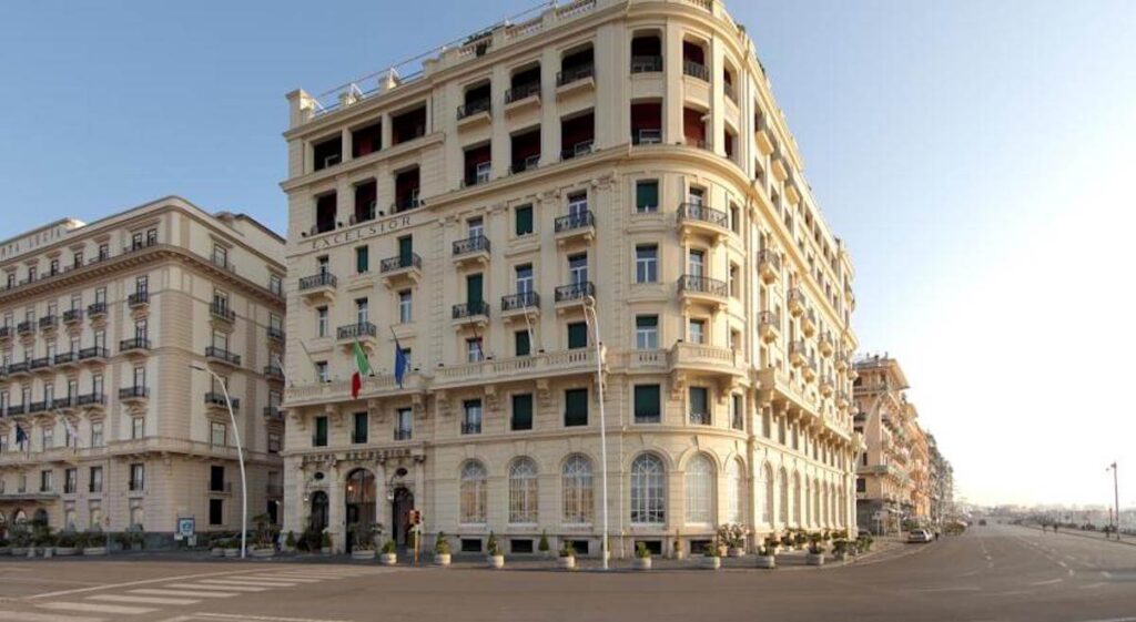 Eurostar Excelsior building from street level