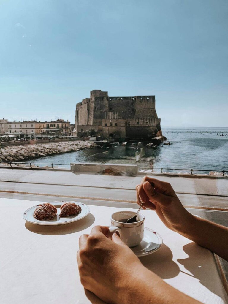 breakfast with a view at hotel royal continental