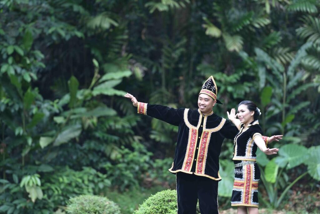 Bird dance from Sabah Borneo by Dusun Ethnic