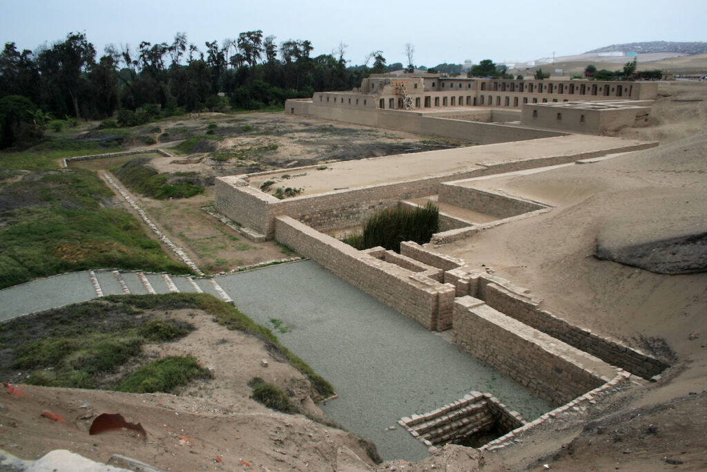pacachamac ruins in lurin