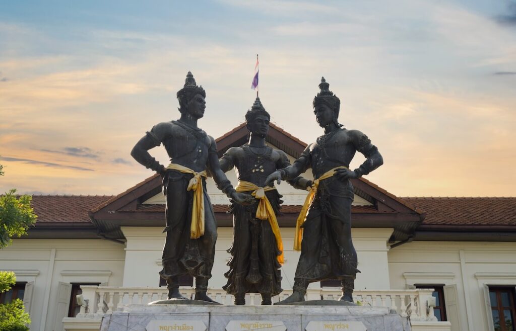 Three Kings Monument in Chiang Mai
