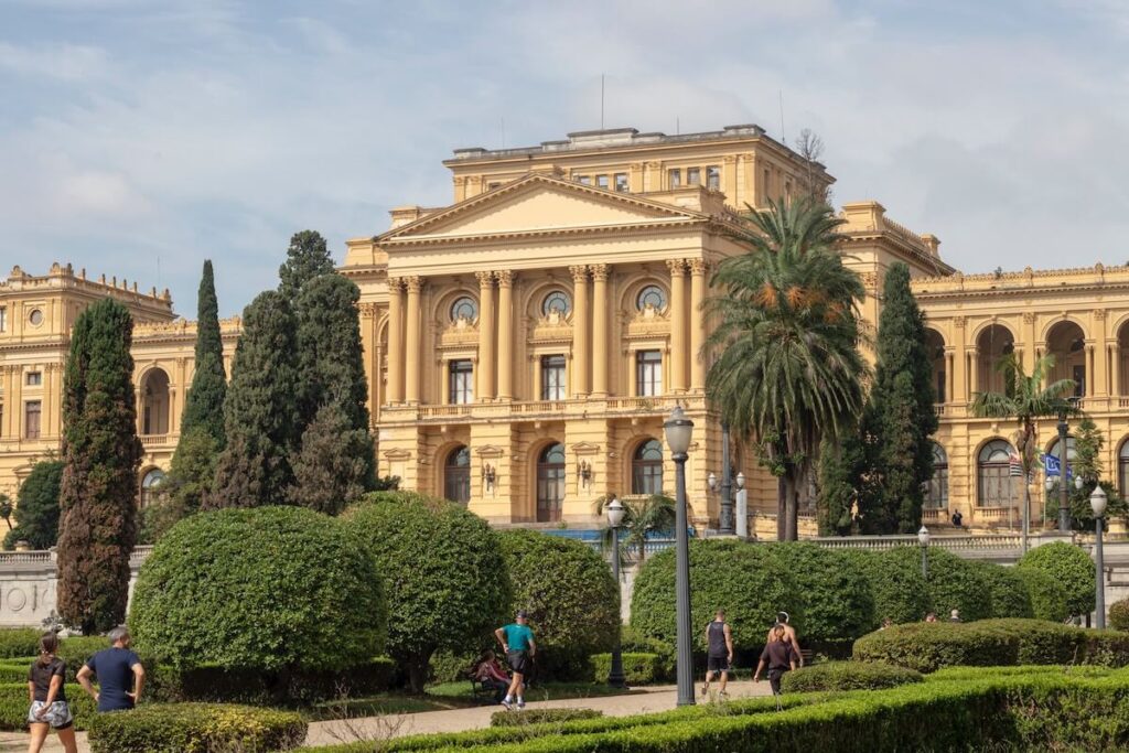 museum of ipiranga facade