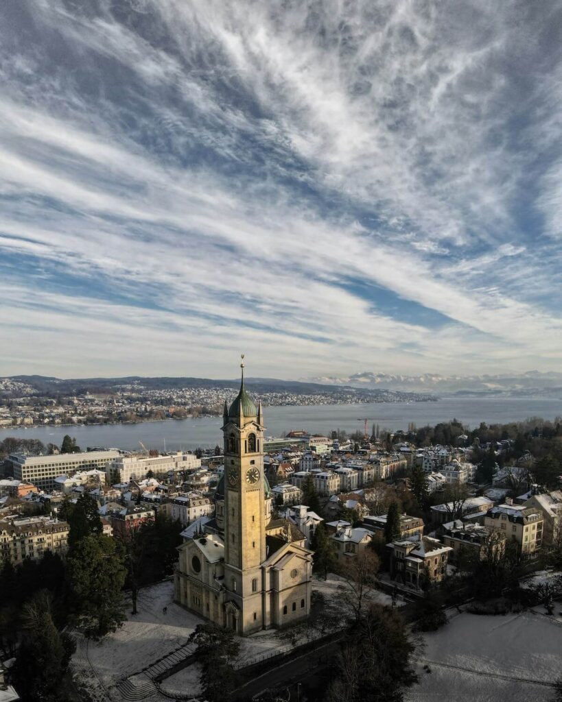 winter day in zurich
