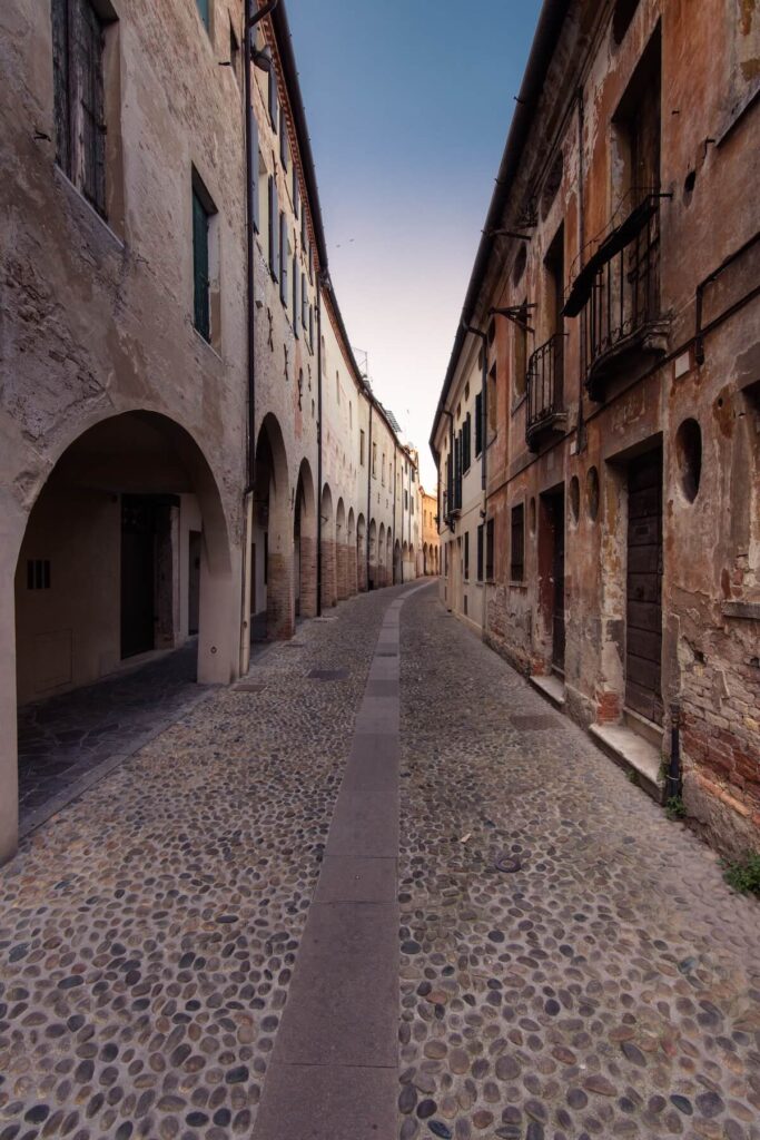 empty treviso street