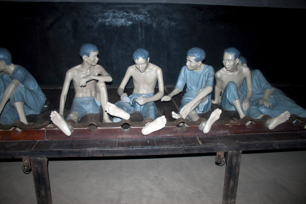 inside the Hoa Lo Prison