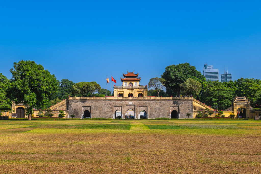 panoramic view of the Imperial Citadel of Thang Long