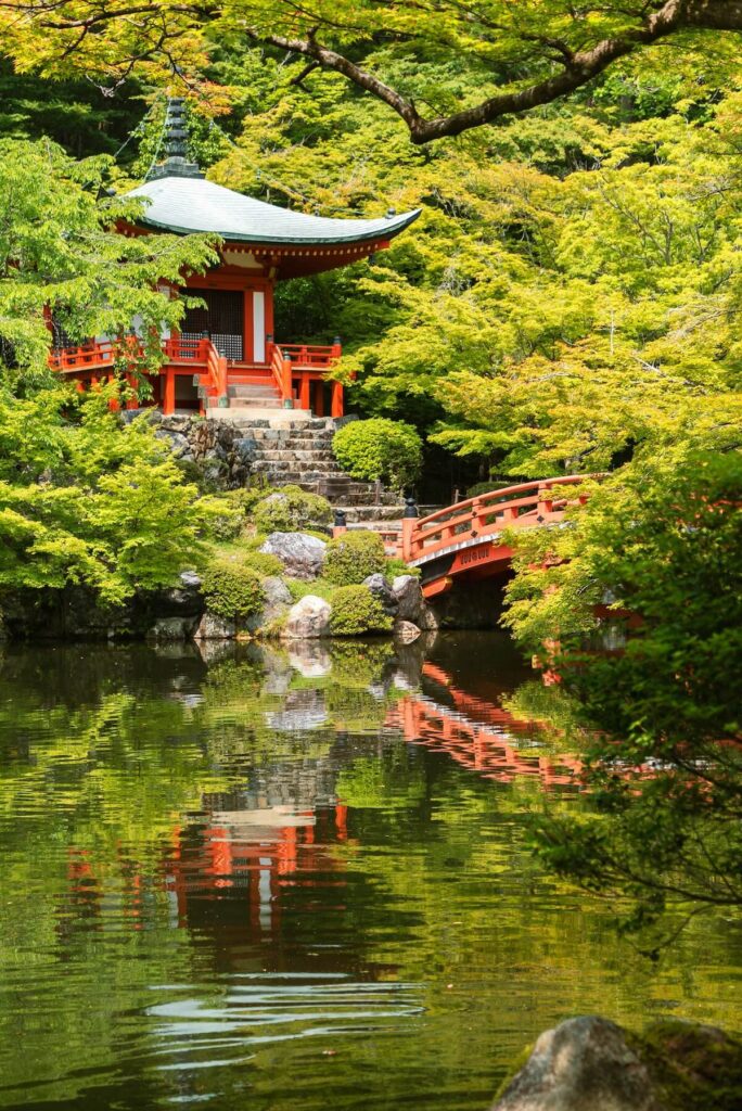 Daigoji Temple in Kyoto, Japan