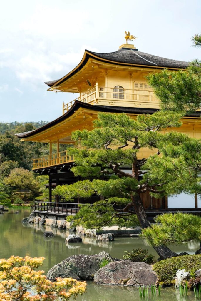 Kinkaku-ji Temple in Kyoto, Japan