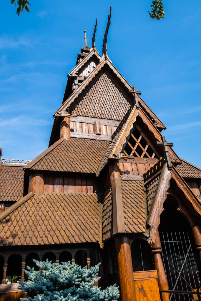 Stave church of Norwegian design found in Minot, North Dakota