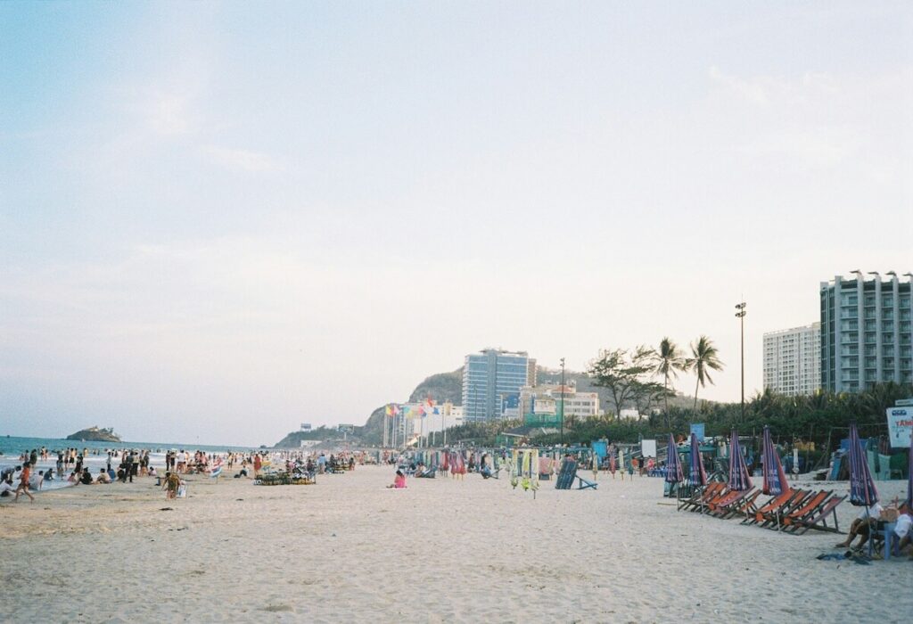 Vung Tau shoreline beach