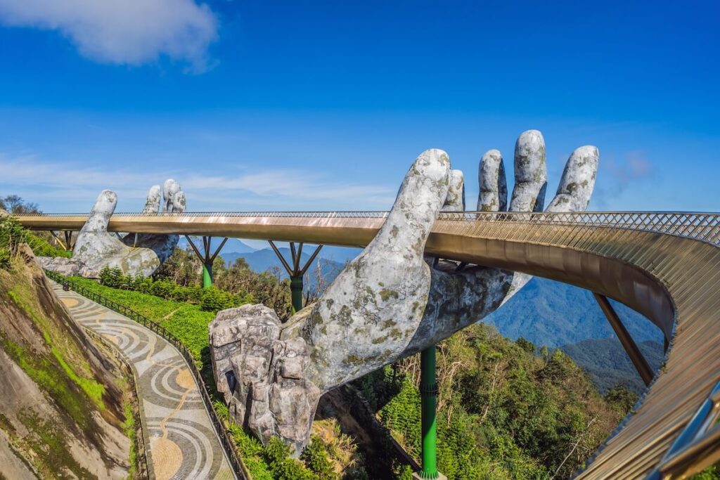 Golden Bridge at Ba Na Hills
