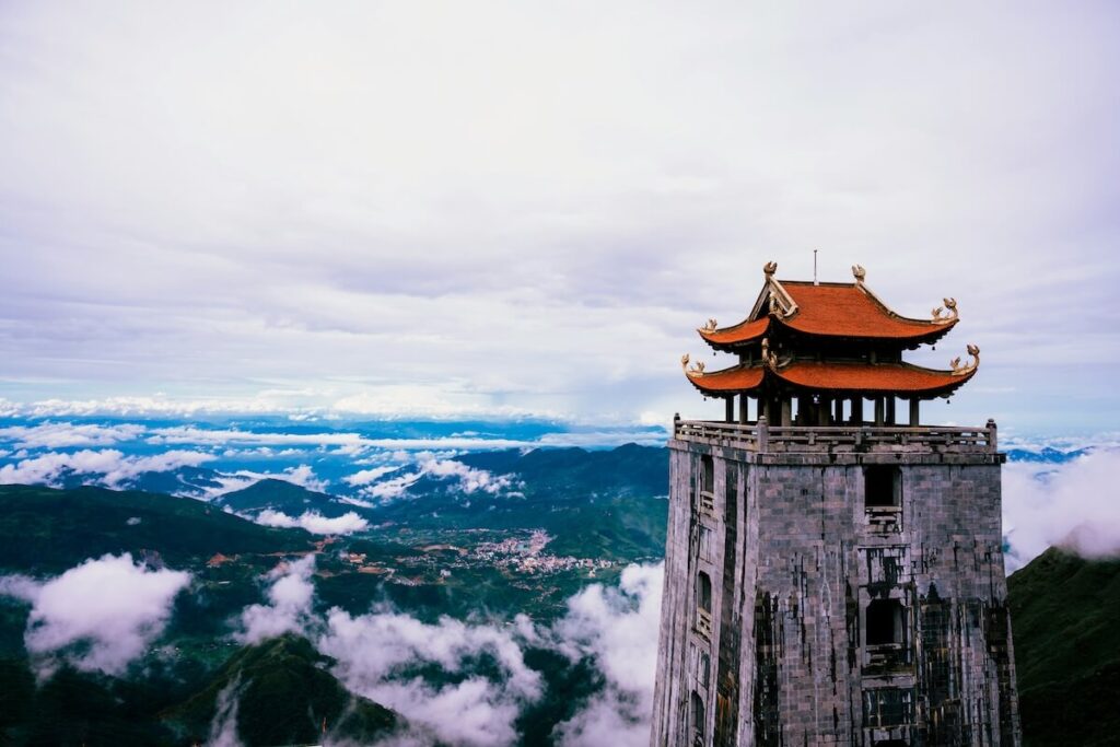 pagoda in Ha Giang