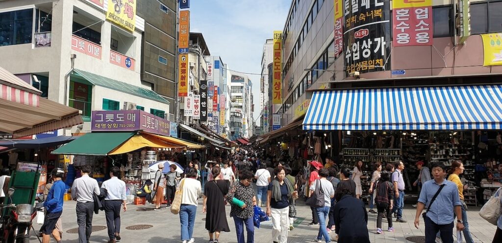 Namdaemun Market at day
