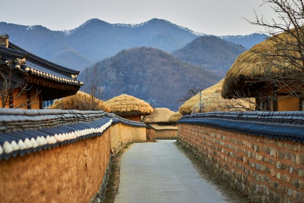 Hahoe Folk Village in Andong