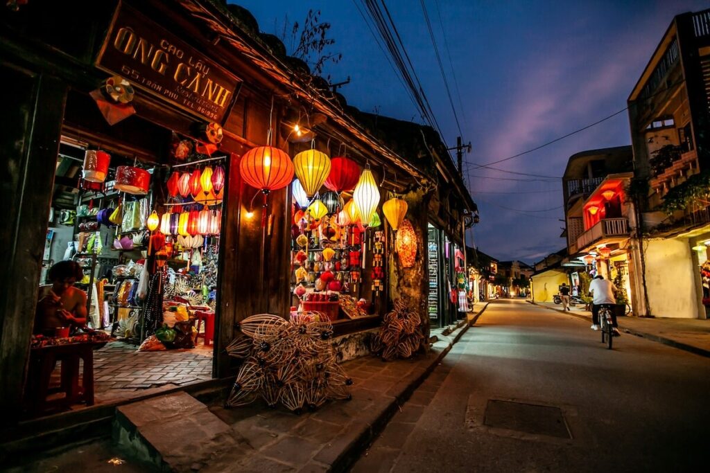Old Town of Hoi An at night