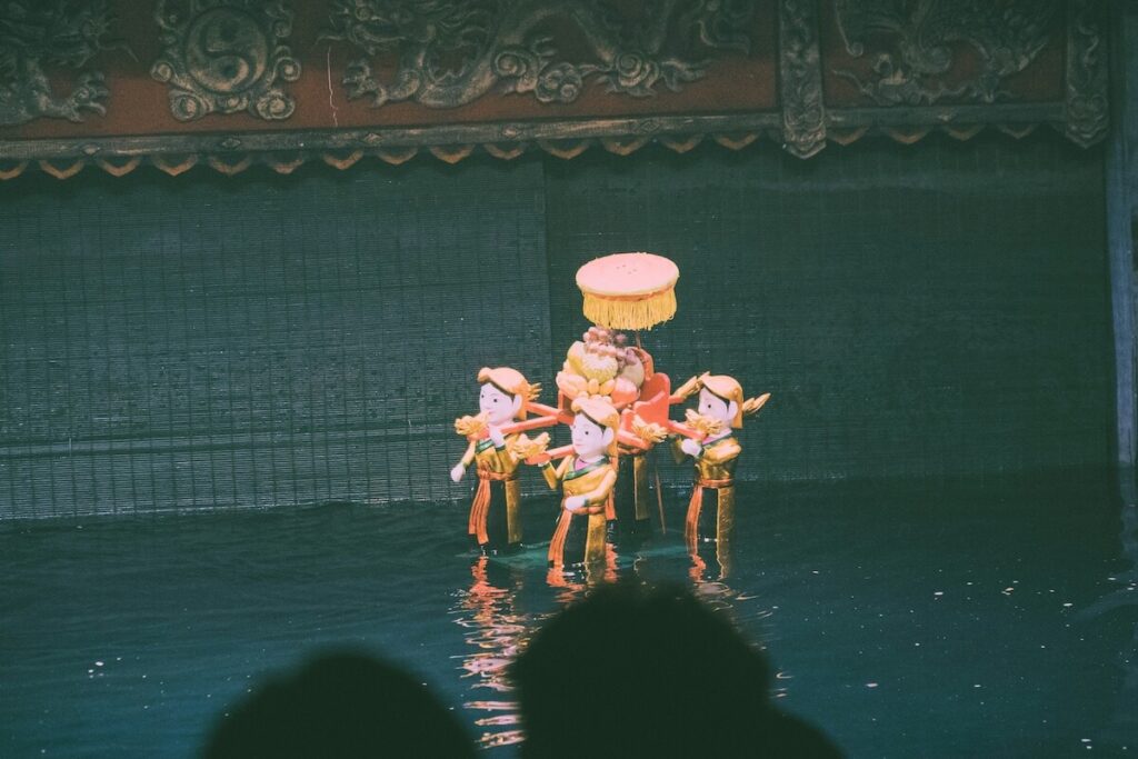 Vietnamese water puppets