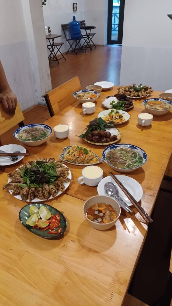 the result of our cooking class