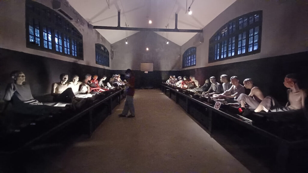 inside the Hoa Lo Prison