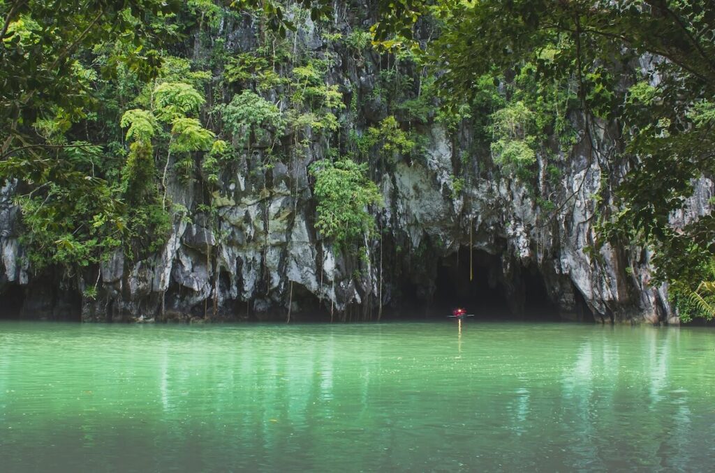 entrance to Puerto Princesa Underground River in Palawan