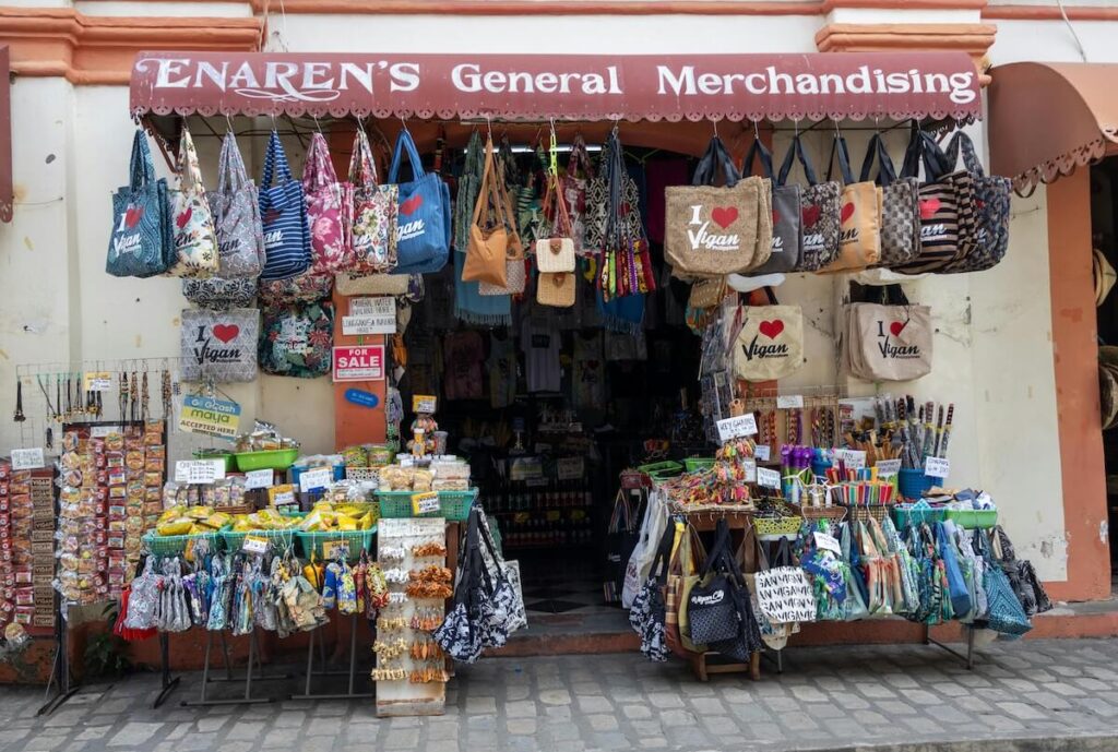 souvenirs from the Philippines, for sale in Vigan, Ilocos Sur