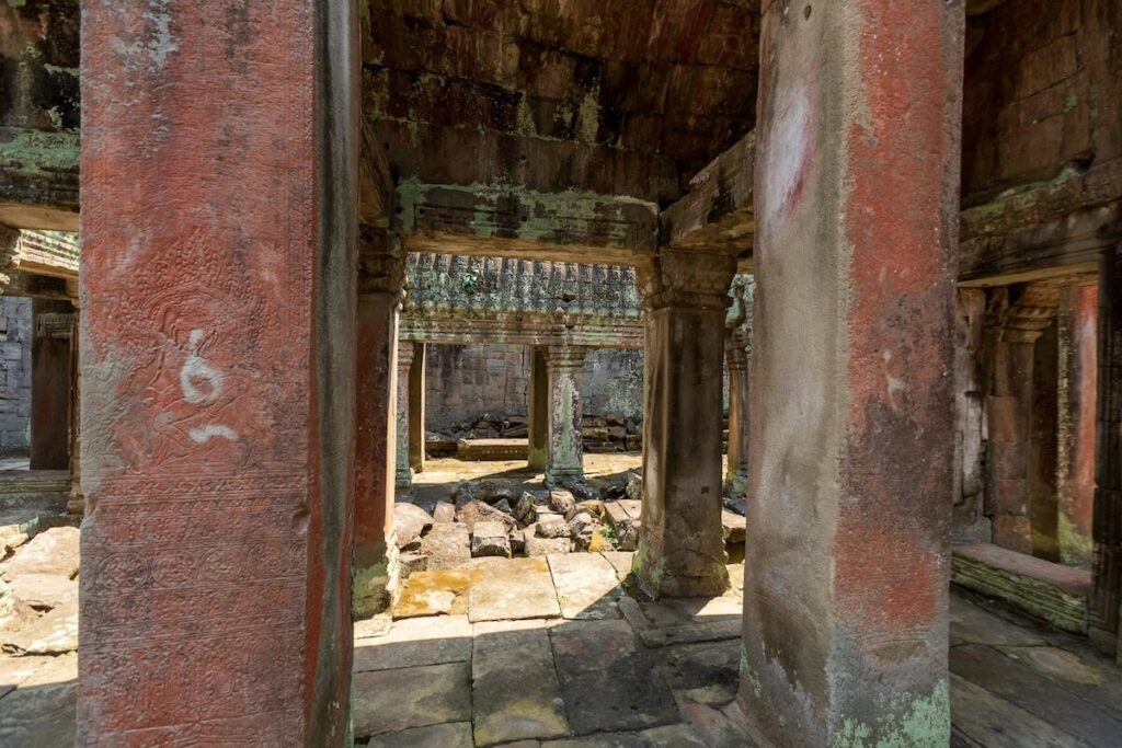 ruins in Angkor Wat