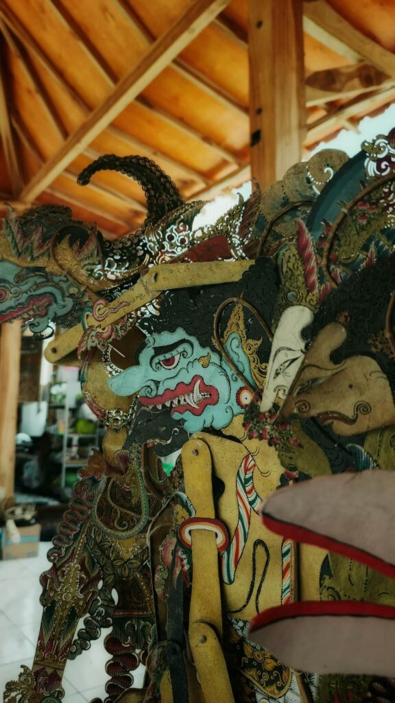 Wayang Kulit puppets