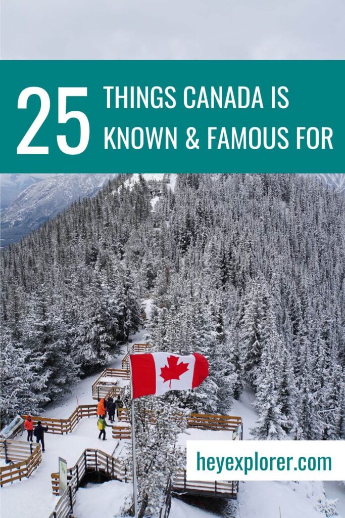 What is Canada known for pinterest image