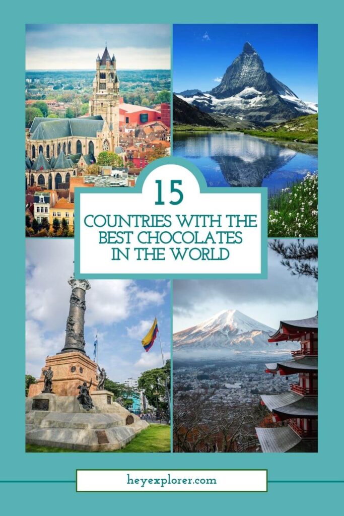 countries with the best chocolates pinterest image