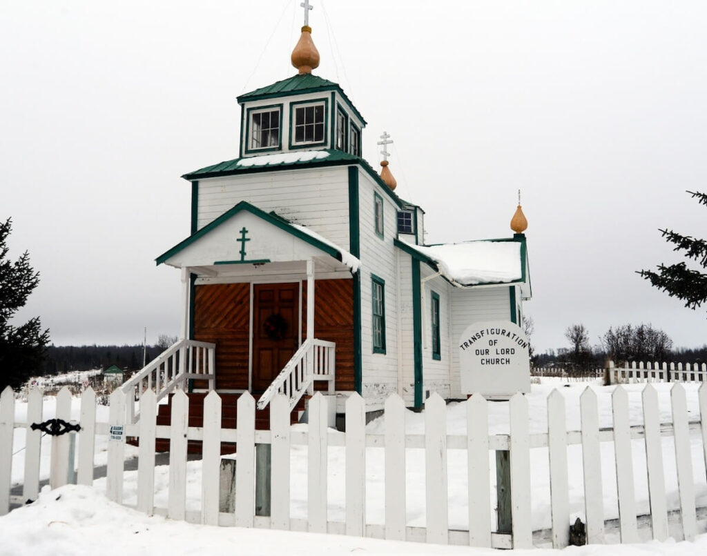 Russian Orthodox Church in Ninilchik, Kenai, Alaska