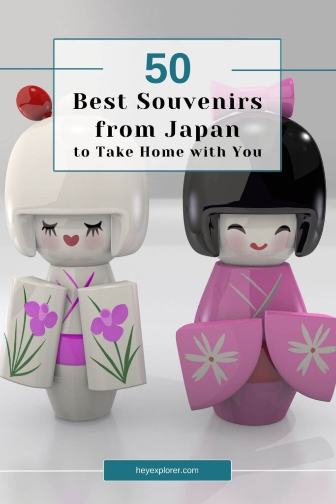 souvenirs from japan pinterest image