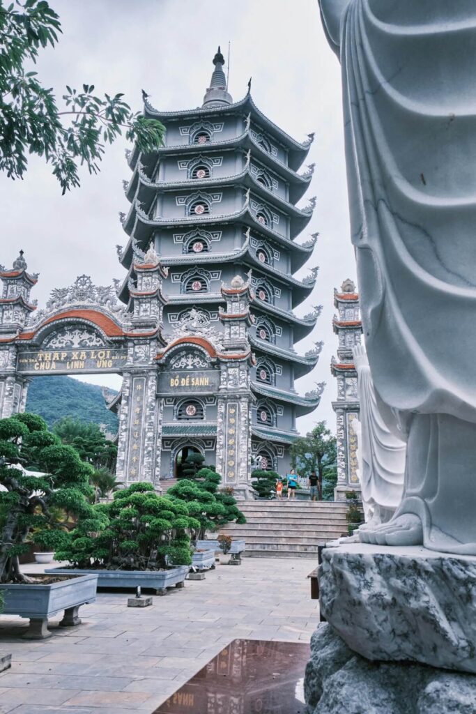 the Linh Ung Pagoda in Son Tra Peninsula