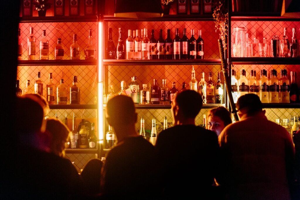 people inside a pub