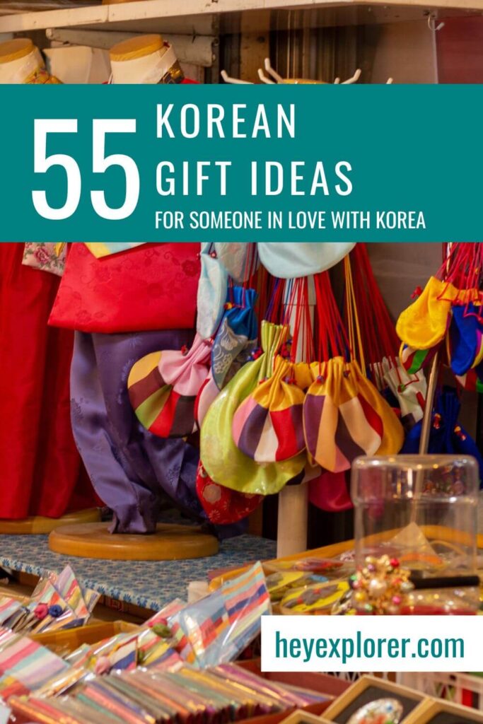 Korean gift ideas pinterest image