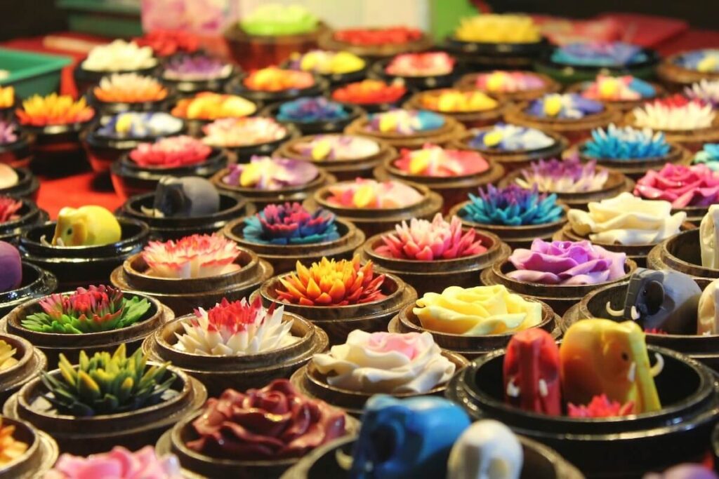 Soap flower carvings for sale