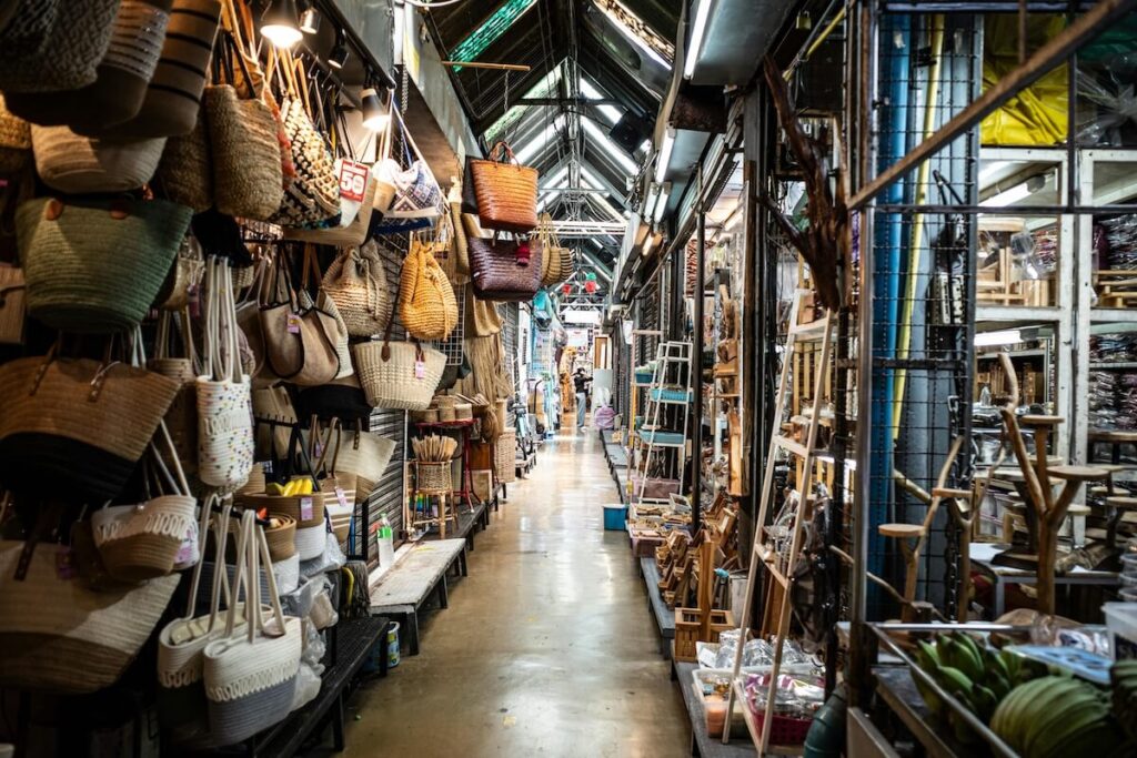 inside Chatuchak Weekend Market